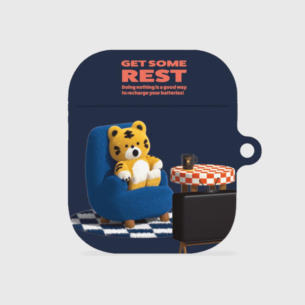 |THENINEMALL| Rest Hey Tiger AirPods Hard Case