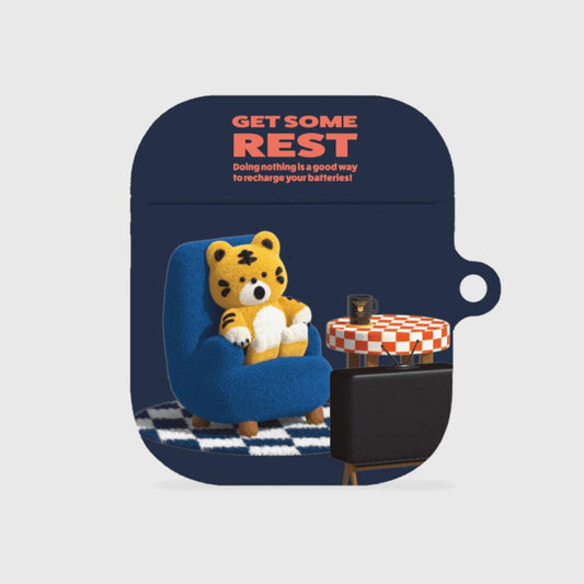 |THENINEMALL| Rest Hey Tiger AirPods Hard Case