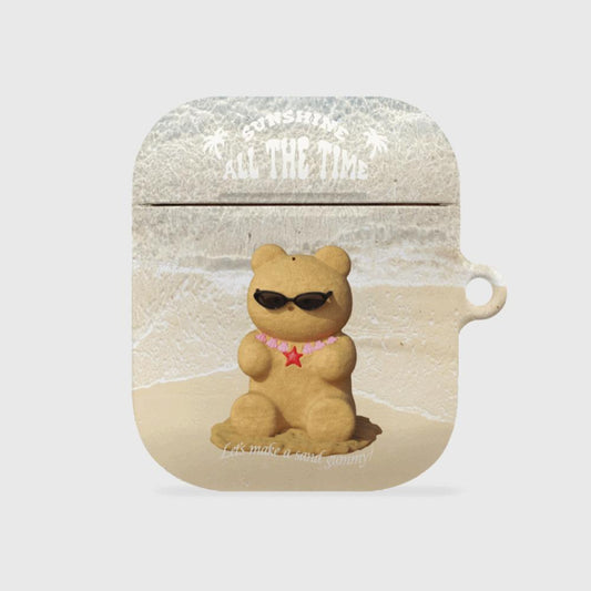 |THENINEMALL| Sand Gummy AirPods Hard Case