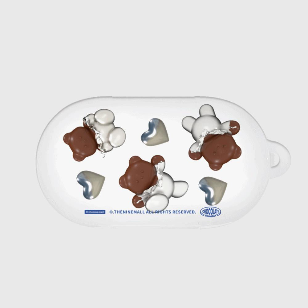 |THENINEMALL| 하트 초콜릿 구미 Buds, Buds Plus Case