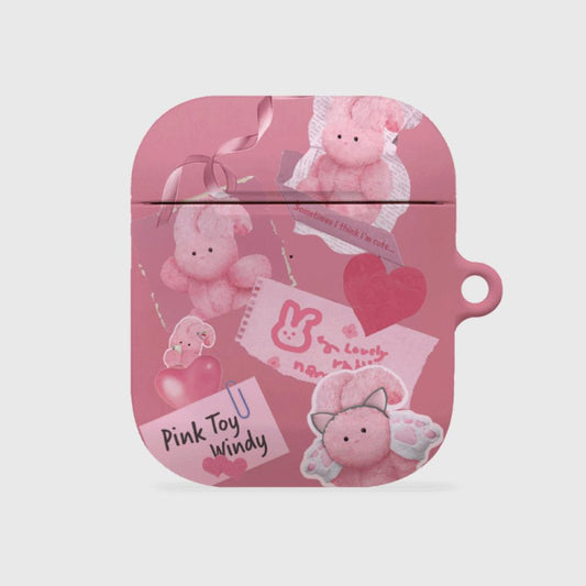 |THENINEMALL| Windy Collage AirPods Hard Case