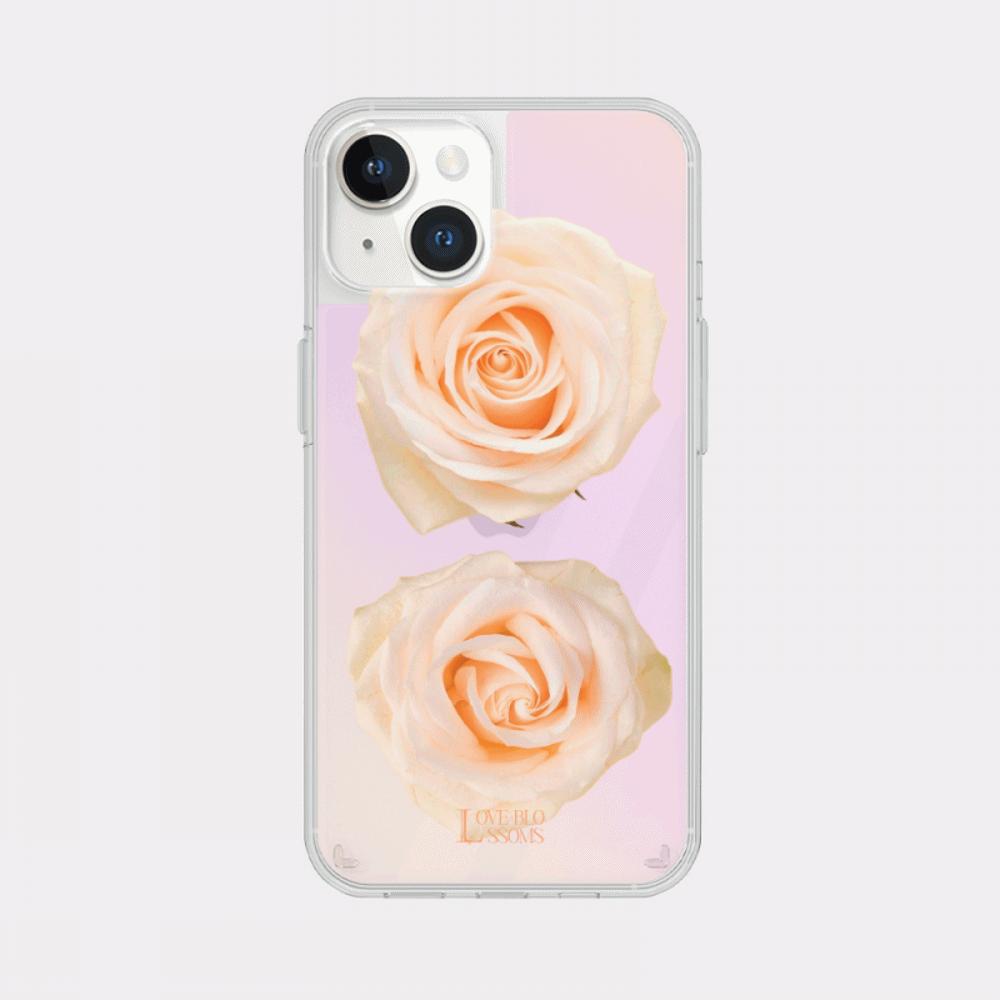 |Mademoment| Love Blossoms Design Glossy Mirror Phone