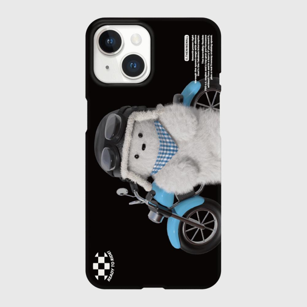 |THENINEMALL| Rider Puppy Hard Phone Case (2 types)