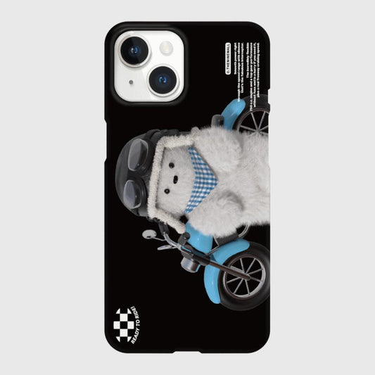 |THENINEMALL| Rider Puppy Hard Phone Case (2 types)