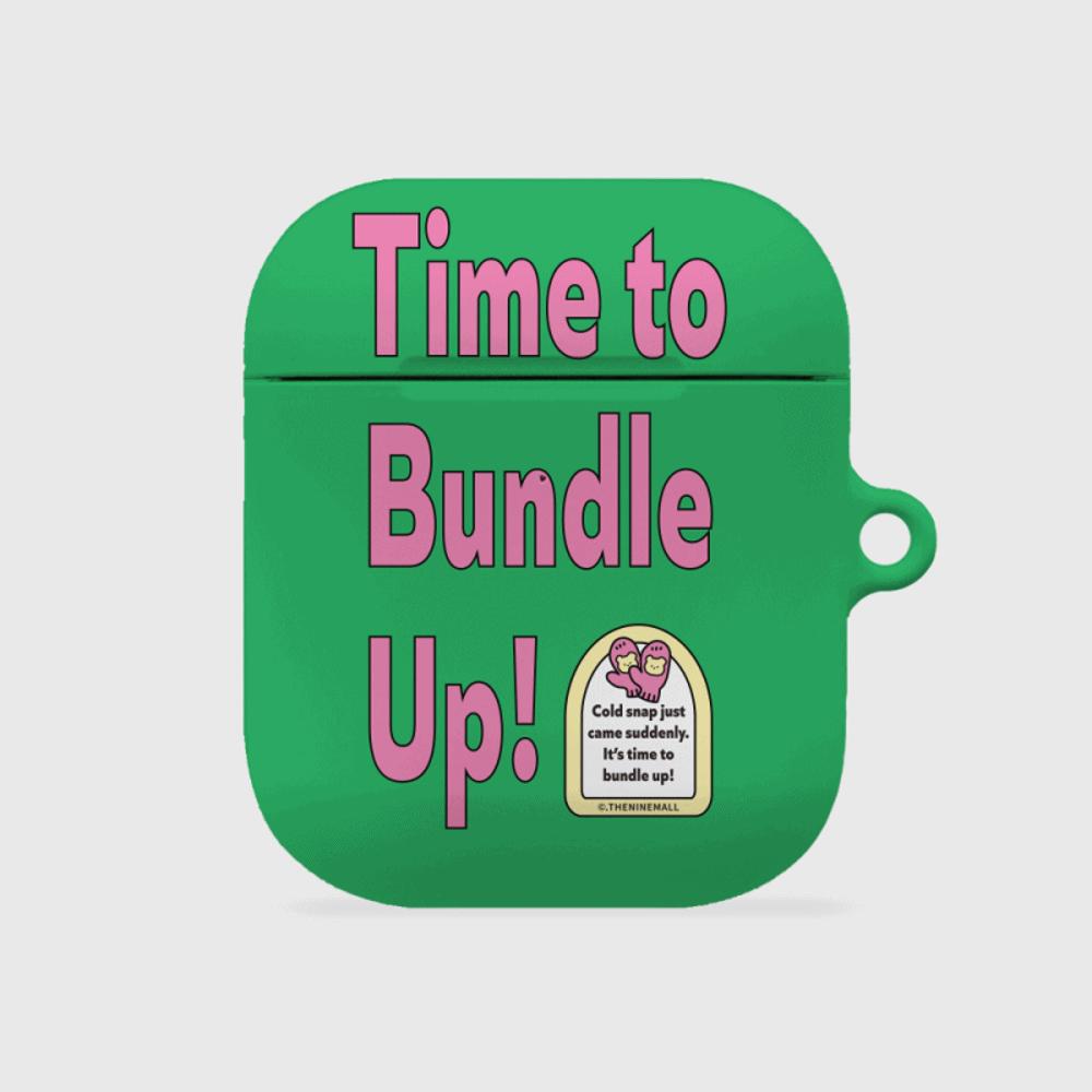 |THENINEMALL| Time To Bundle Up AirPods Hard Case
