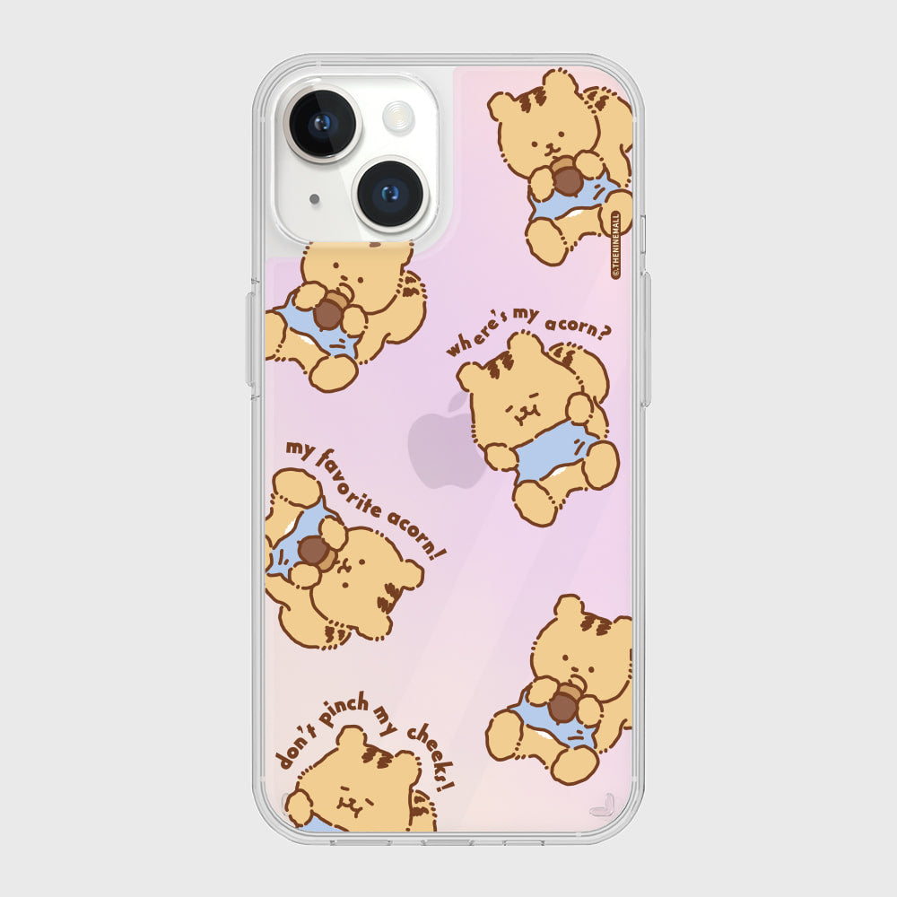 |THENINEMALL| Pattern Favorite Acorn Mirror Phone Case
