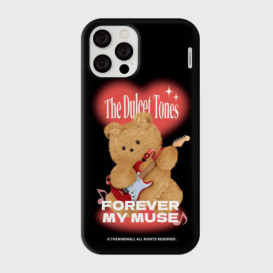 |THENINEMALL| Red Muse Gummy Hard Phone Case (2 types)