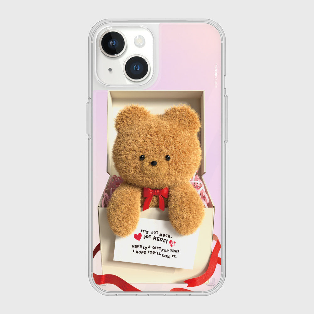 |THENINEMALL| Present Gummy Mirror Phone Case