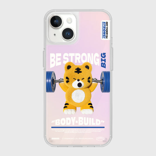 |THENINEMALL| Squat Hey Tiger Mirror Phone Case