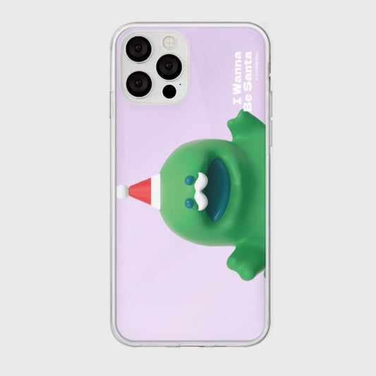 |THENINEMALL| Raptor Wannabe Santa Mirror Phone Case