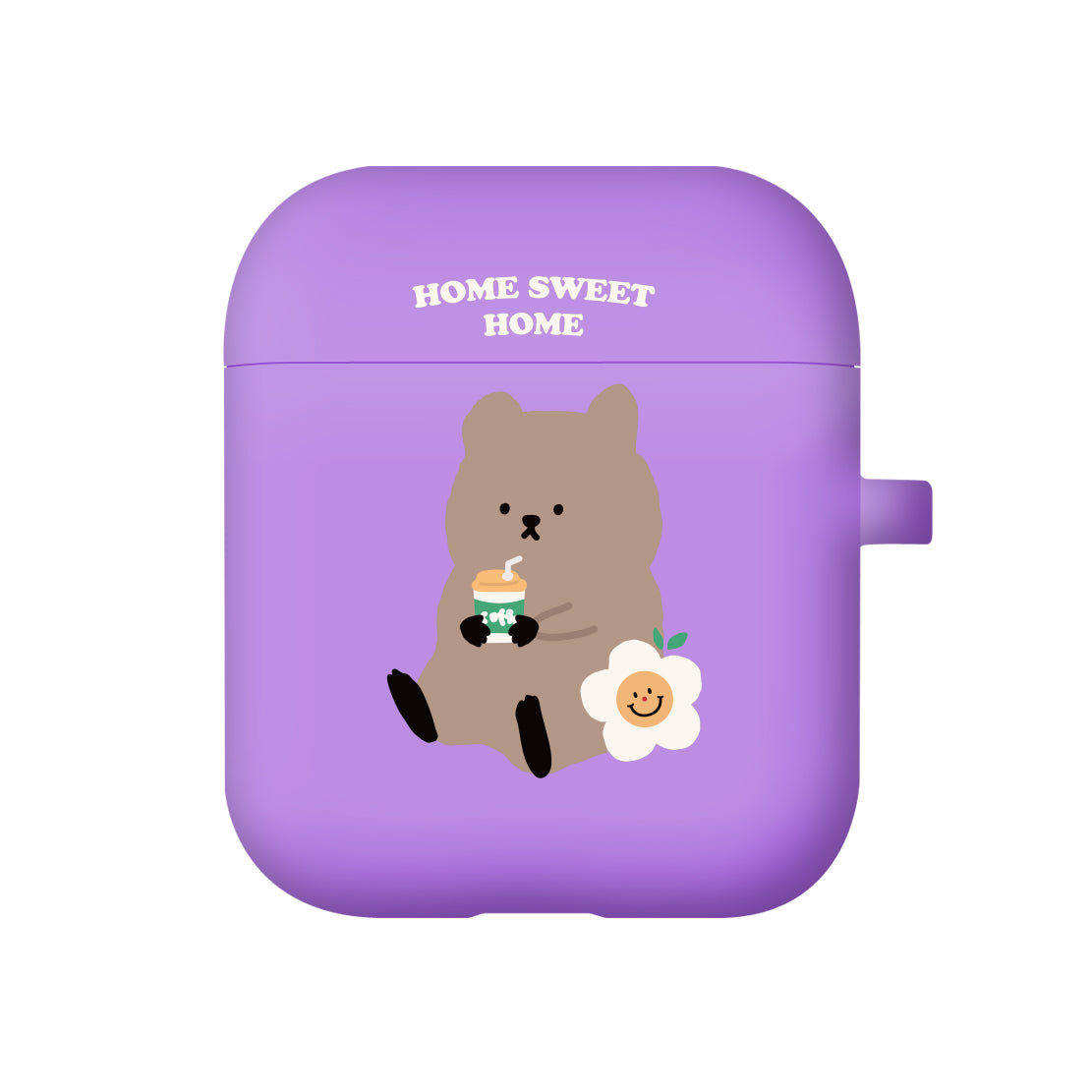 |MOMO CASE| 489 홈스윗쿼카 Color Jelly Airpods Case (10 Colors)