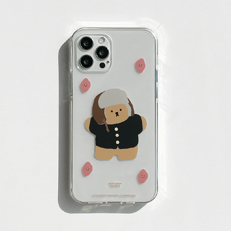|MOMO CASE| 499 곰곰구마 Jelly Case