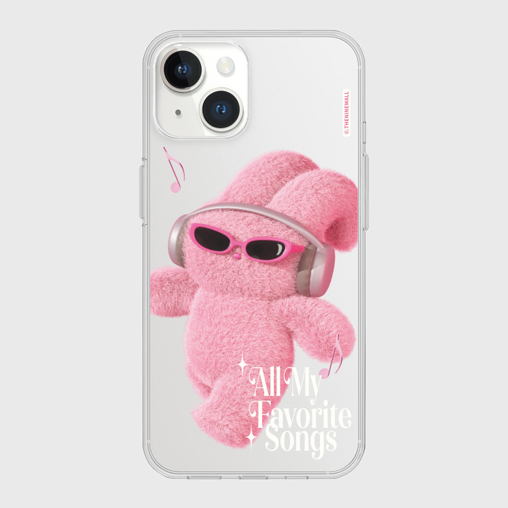 |THENINEMALL| Windy Favorite Songs Clear Phone Case (3 types)