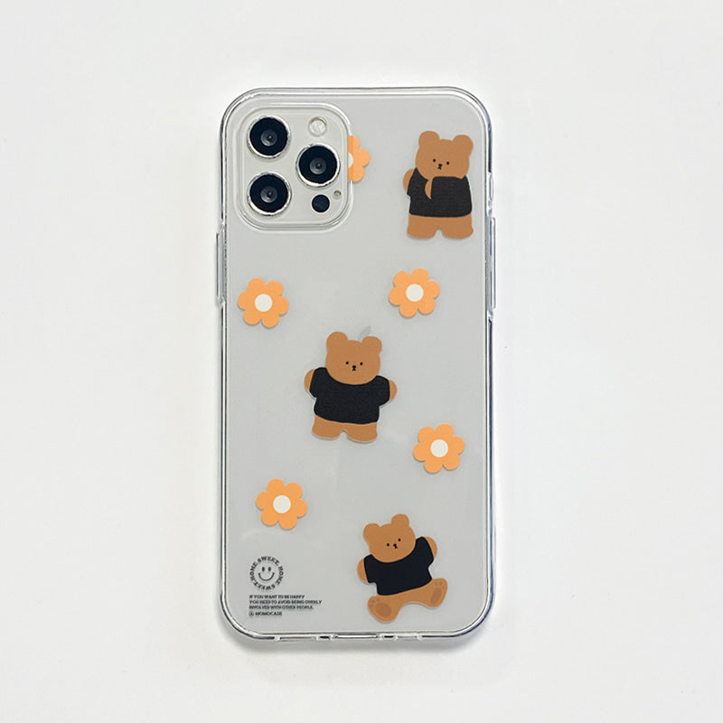 |MOMO CASE| 494 블라썸베어 Jelly Case