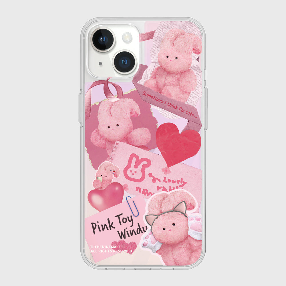 |THENINEMALL| Windy Collage Mirror Phone Case