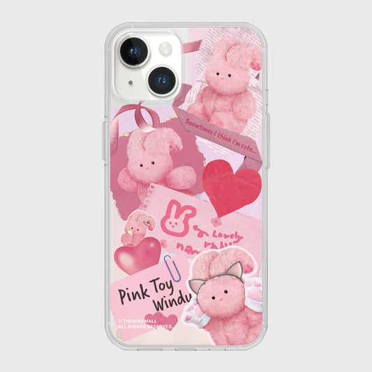 |THENINEMALL| Windy Collage Mirror Phone Case