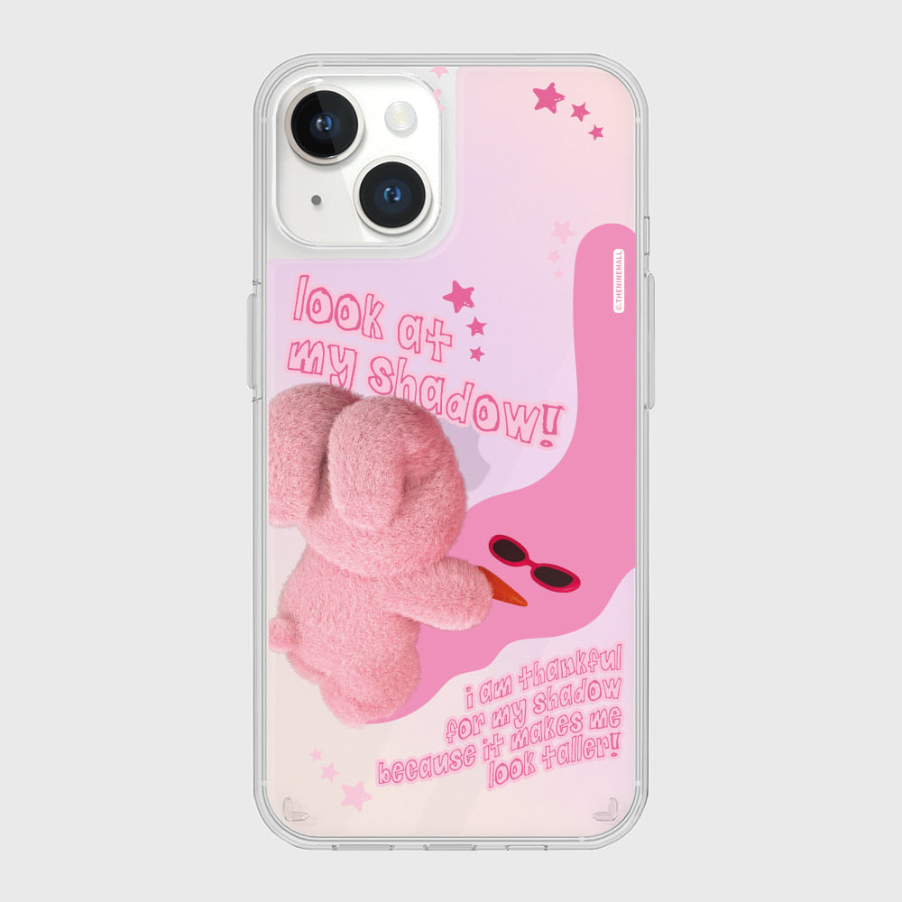 |THENINEMALL| Pink Shadow Windy Mirror Phone Case