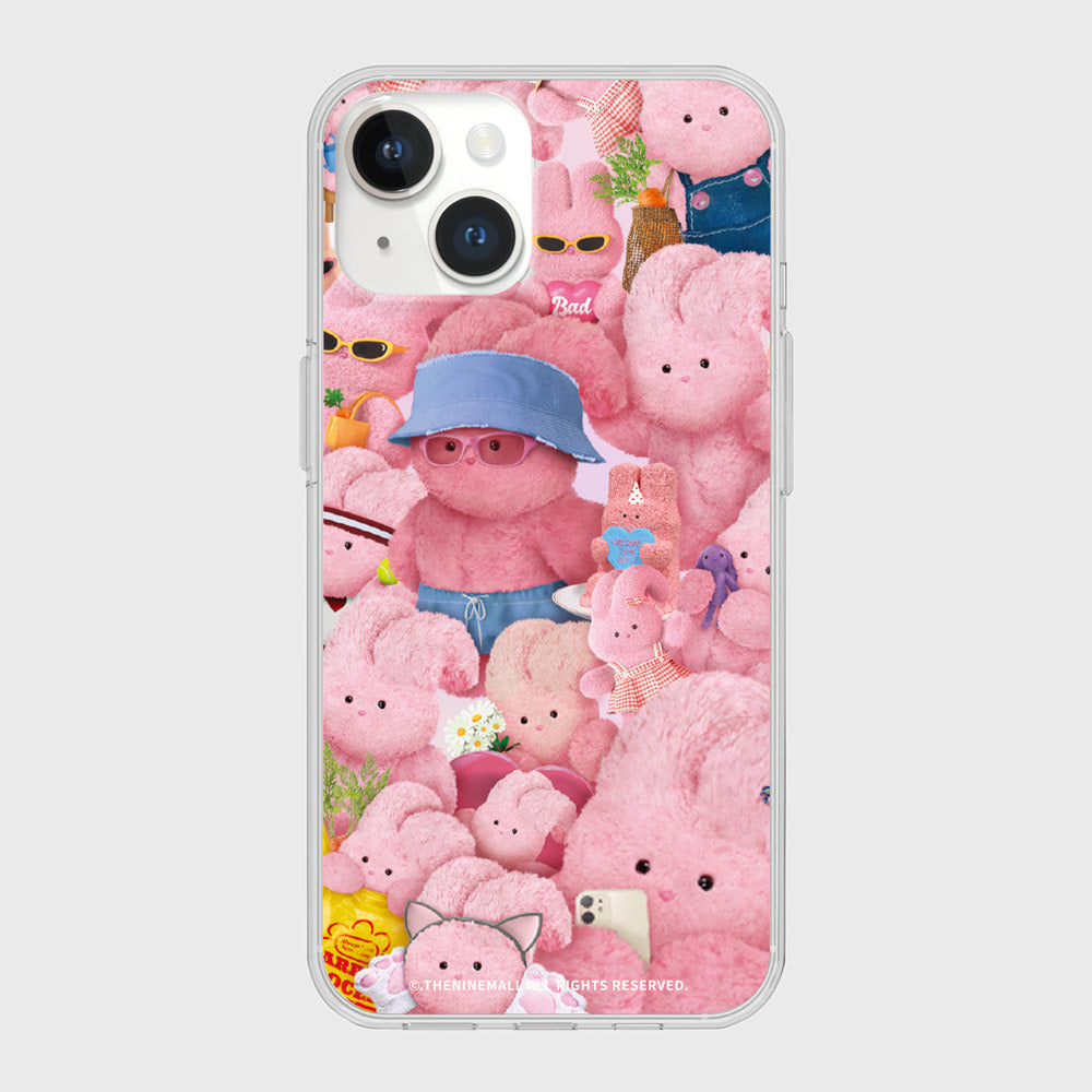 |THENINEMALL| Pink Windy Mood Mirror Phone Case