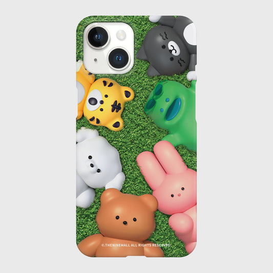 |THENINEMALL| Sunny Days Friends Hard Phone Case (2 types)