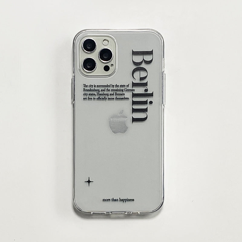 |MOMO CASE| 519 Berlin(블랙) Jelly Case