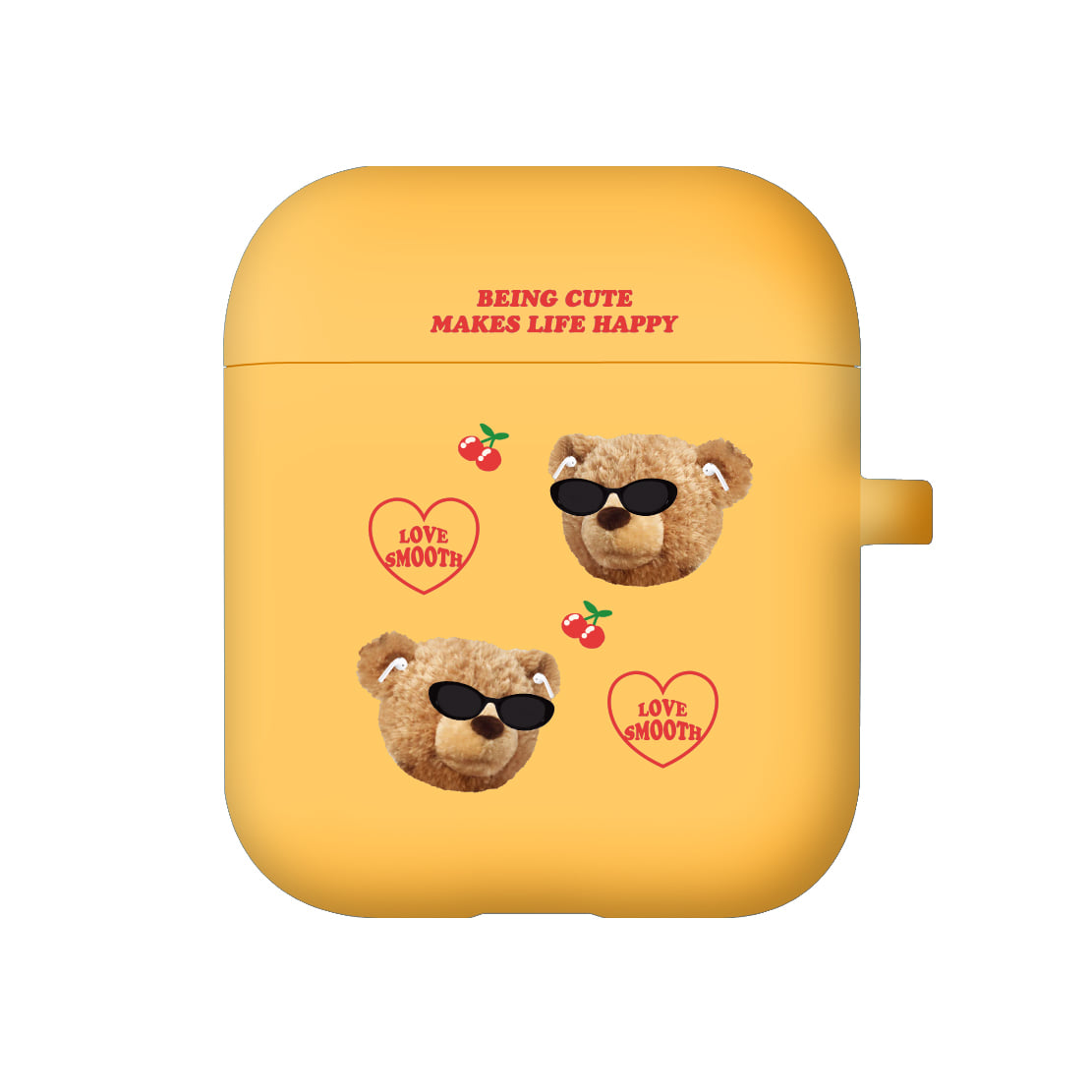 |MOMO CASE| 495 썬그리체리 Color Jelly Airpods Case (10 Colors)