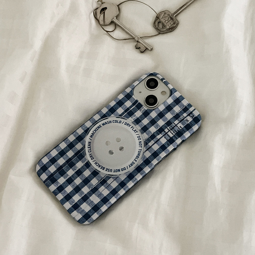 |Mademoment| Vintage Gingham Pajamas Design Phone Case