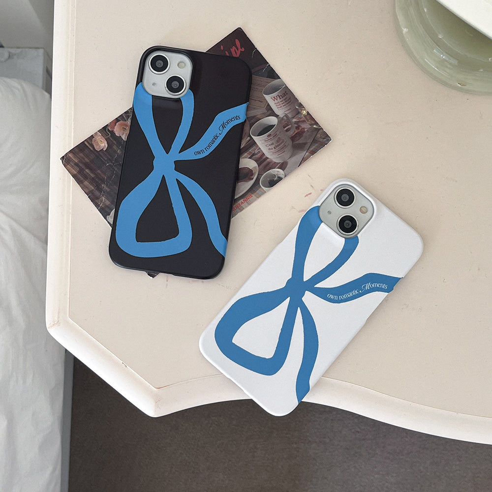 |Mademoment| Own Romantic Ribbon Design Phone Case