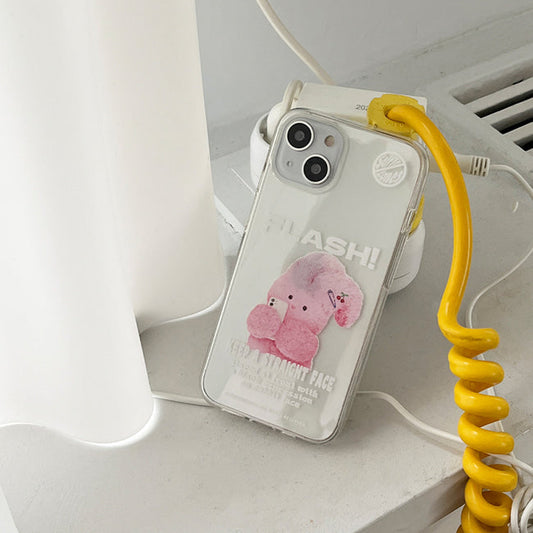 |THENINEMALL| Windy Basic Flash Clear Phone Case (3 types)