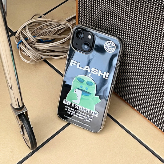 |THENINEMALL| Raptor Basic Flash Clear Phone Case (3 types)
