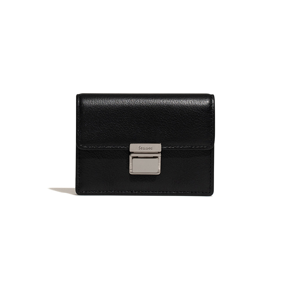 |Fennec| PUSH ACCORDION POCKET - BLACK