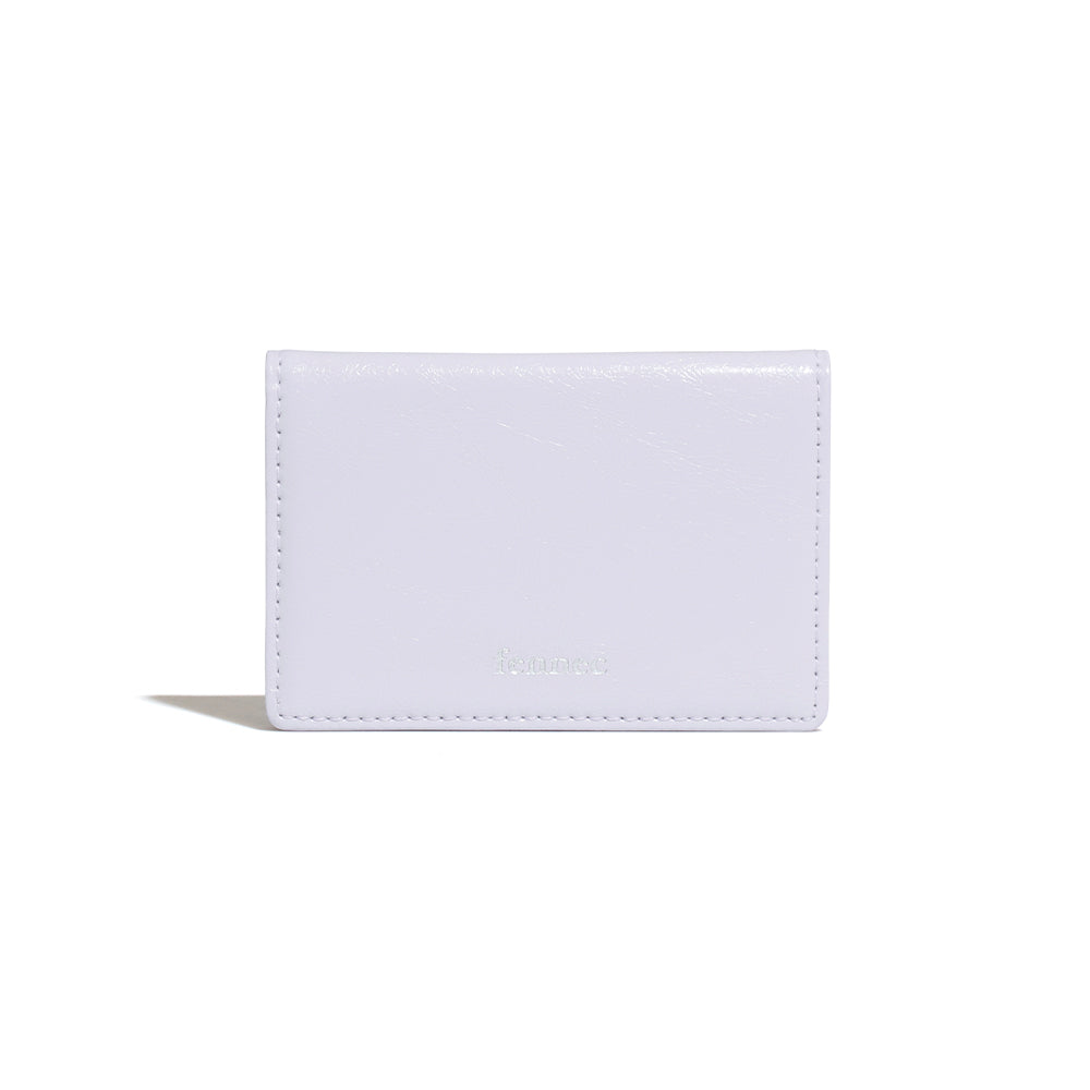 |Fennec| CRINKLE SOFT CARD CASE - FOG LAVENDER