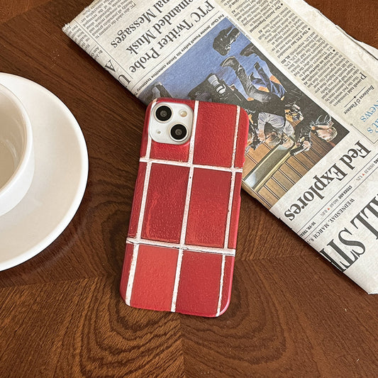|Mademoment| Old Brown Tile Design Phone Case