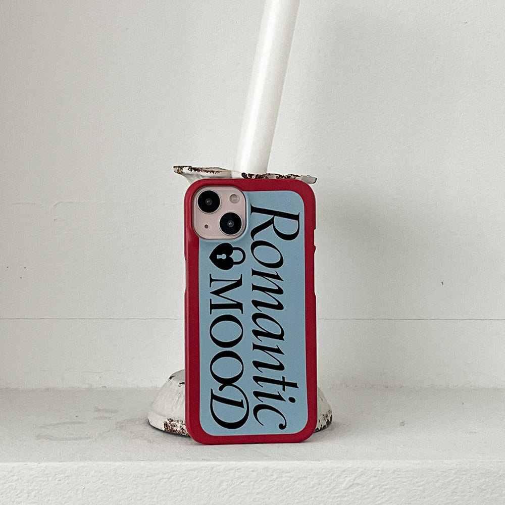 |Mademoment| French Mood Lettering Design Phone Case