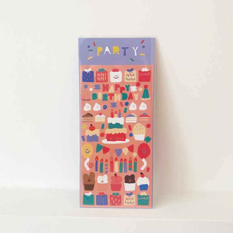 |Dinotaeng| Party Sticker