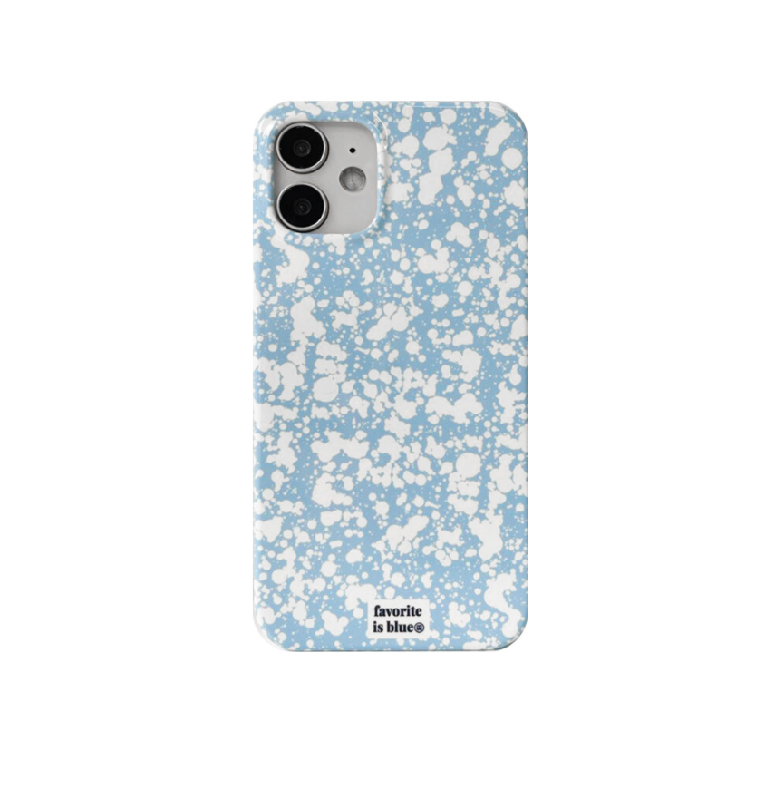 |midmaly| Blue Bubble Hard Case