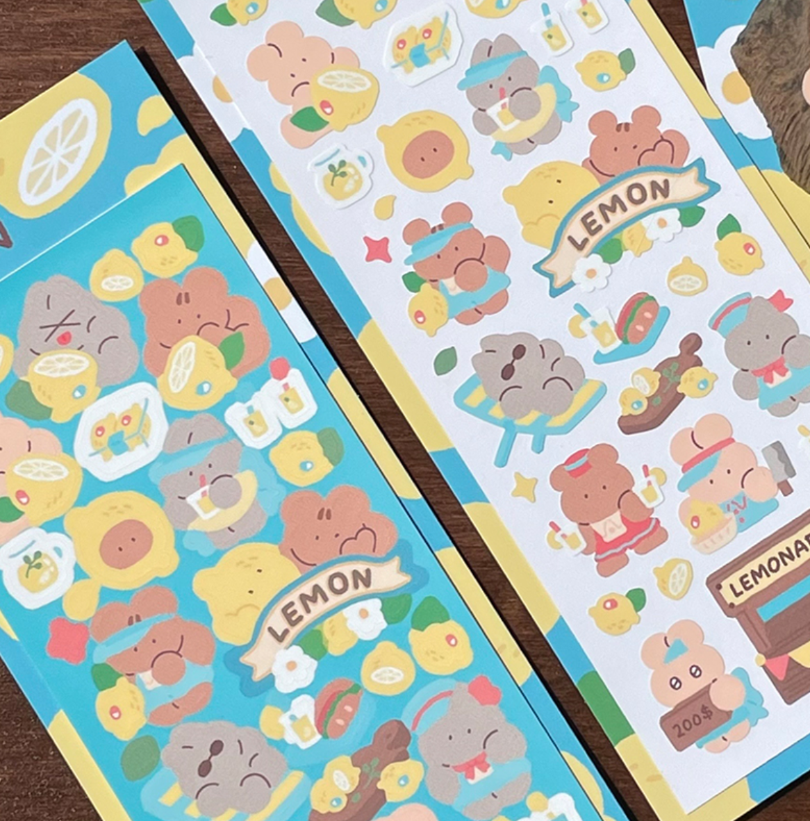 |YOON GOO| Lemon Sticker