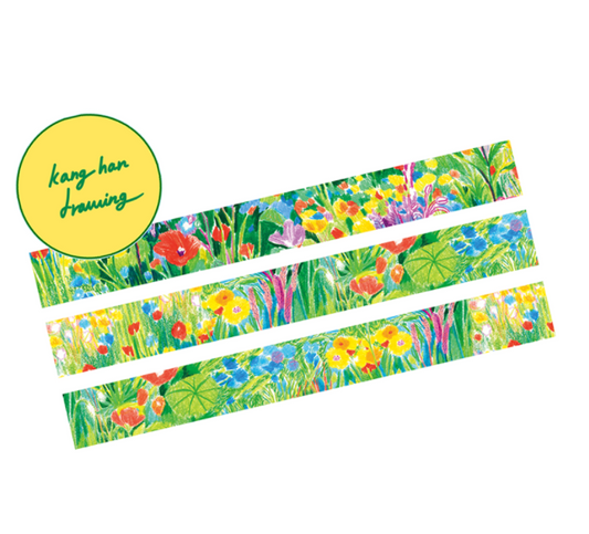 |a letter from| Flower Garden Masking Tape