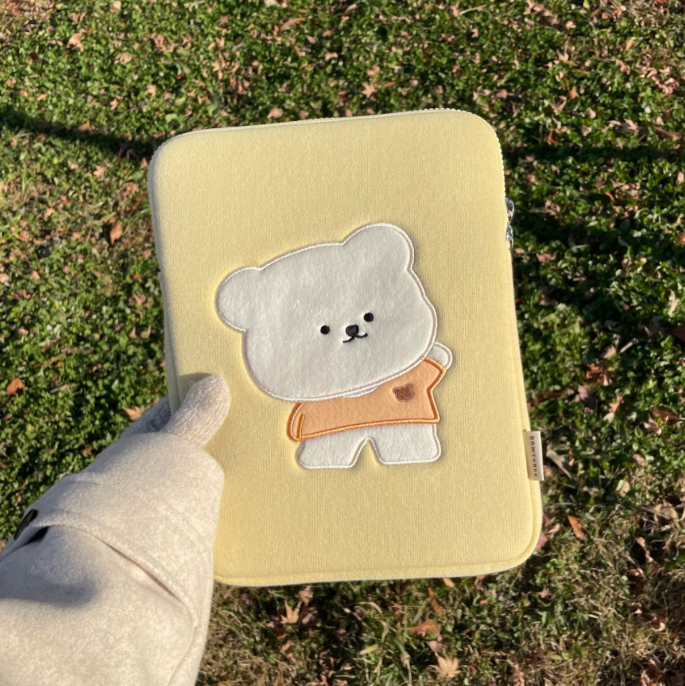 |BAMTOREE| Yellow Ipad Pouch
