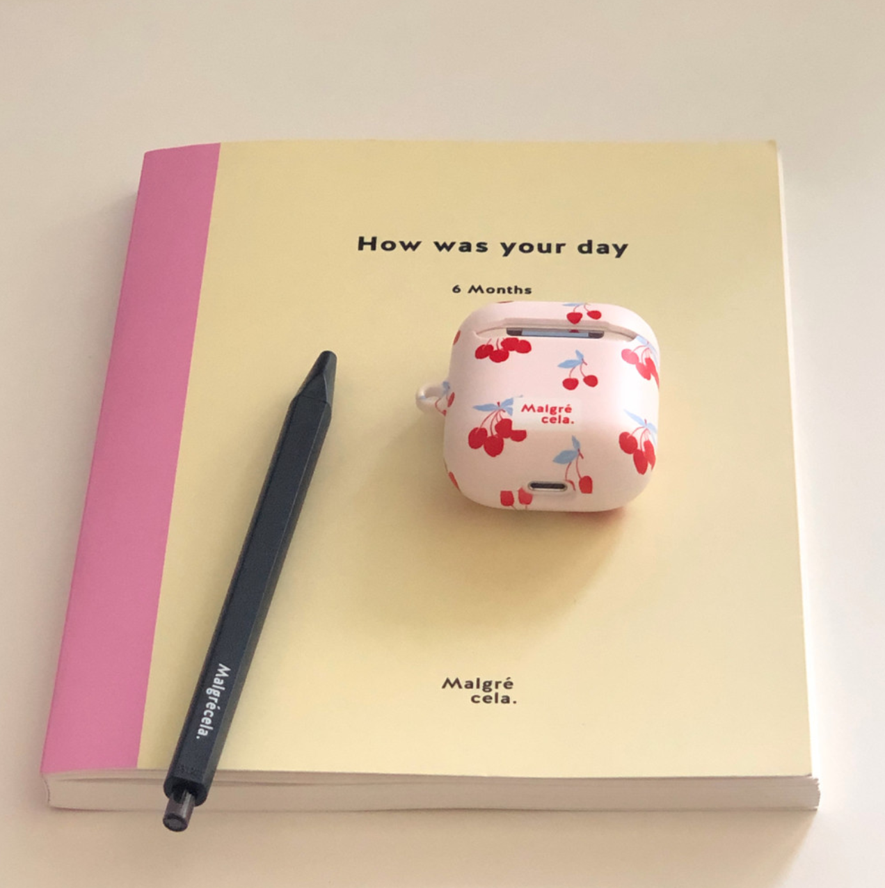 |Malgrecela| Cherries AirPods Case