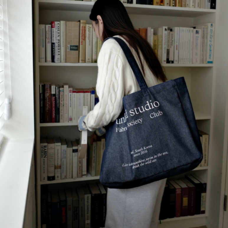 |unfold| Two-way Denim Bag