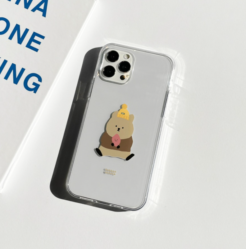 |MOMO CASE| 420 쿼카구마 Jelly Case
