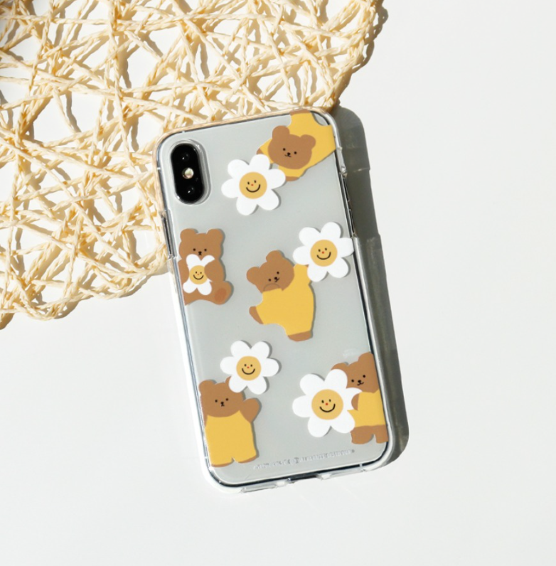 |MOMO CASE| 383 데이지샤워 Jelly Case