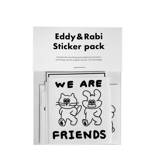 |ADDHALF| Eddy & Rabi Sticker Pack