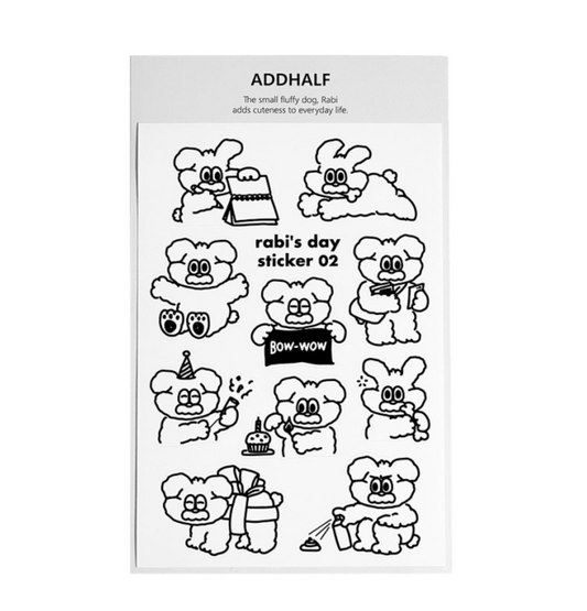 |ADDHALF| Rabi's Day Sticker 02