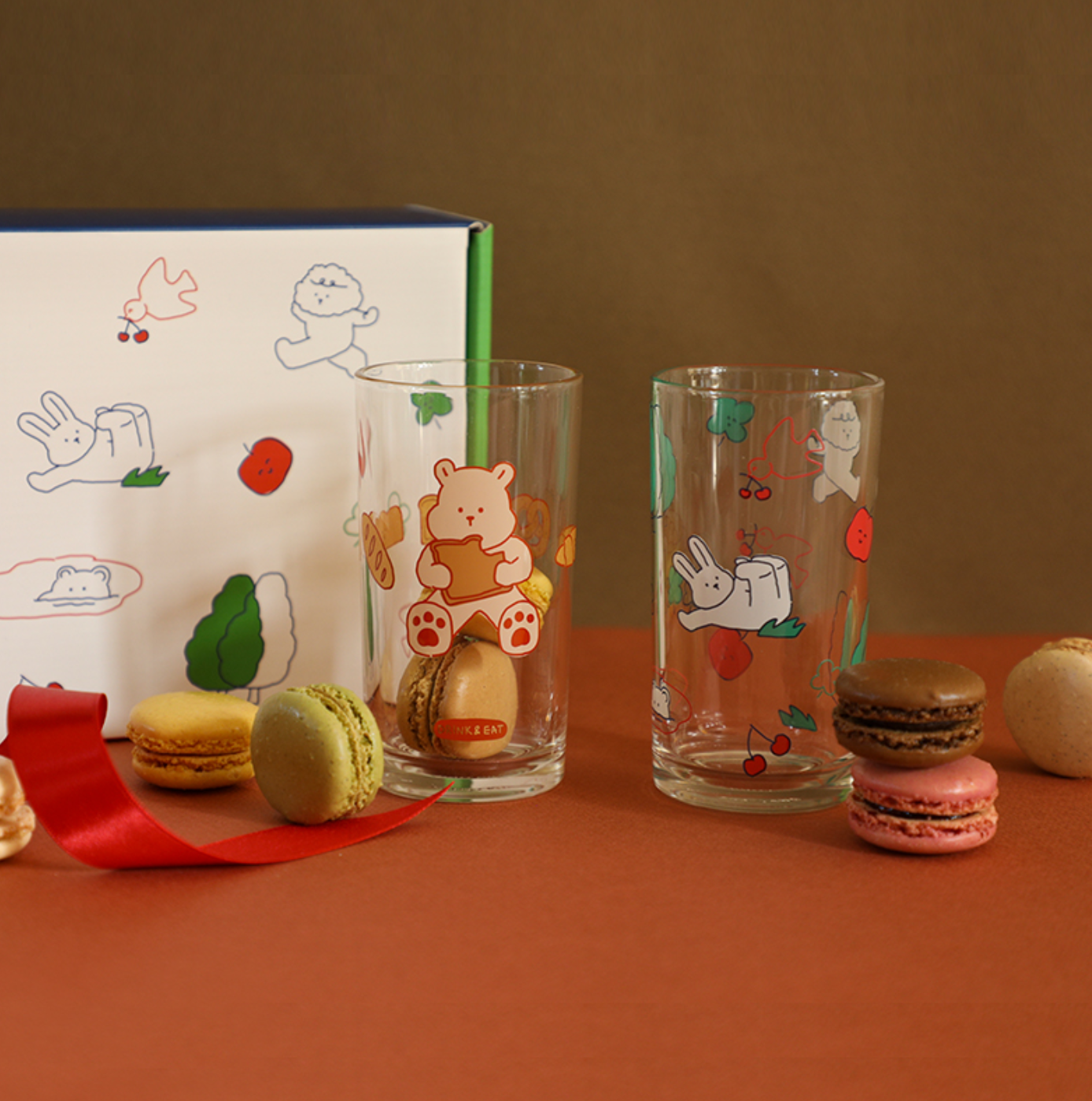 |Dailylike| My Buddy Cup Set 268ml (2P)