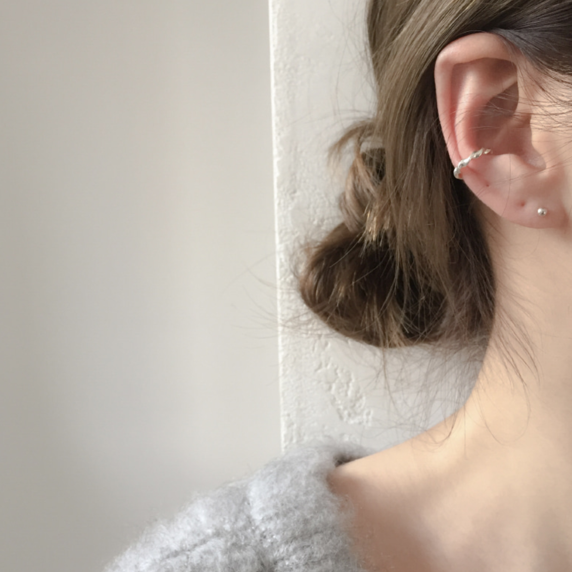 |moat| Tender Earcuff (silver925)