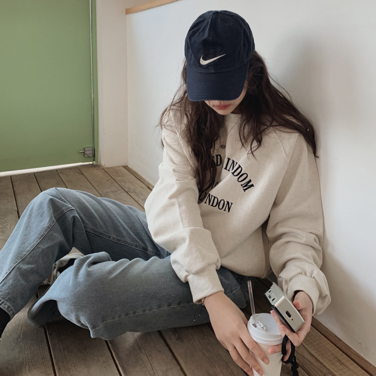 |SLOWAND| Daily Loose Fit Cotton Sweatshirt
