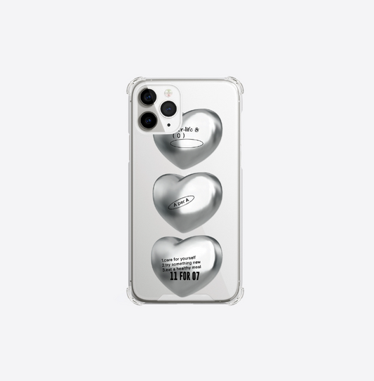 |A per A| Heart Cube Zone 3 Jelly Hard Case
