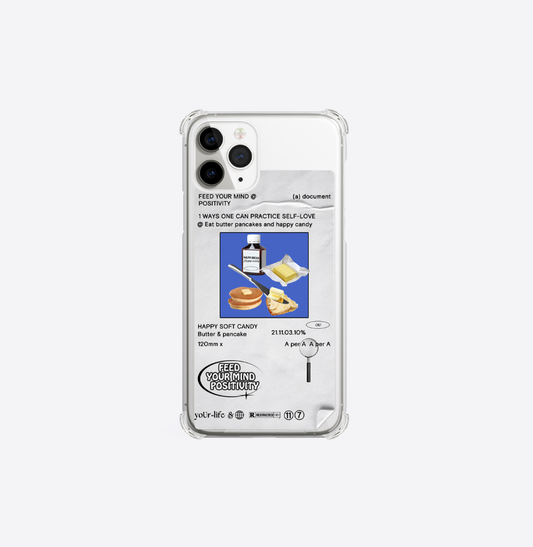 |A per A| Positive pancake butter Pill Jelly Hard Case
