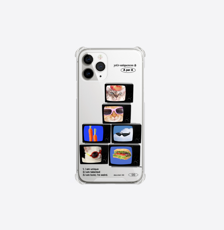 |A per A| KEEP YOUNG 6 Video art Jelly Hard Case